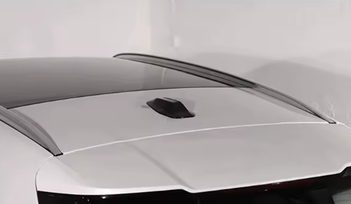 Gloss Black Flat Shark Fin Cover