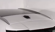 Gloss Black Flat Shark Fin Cover