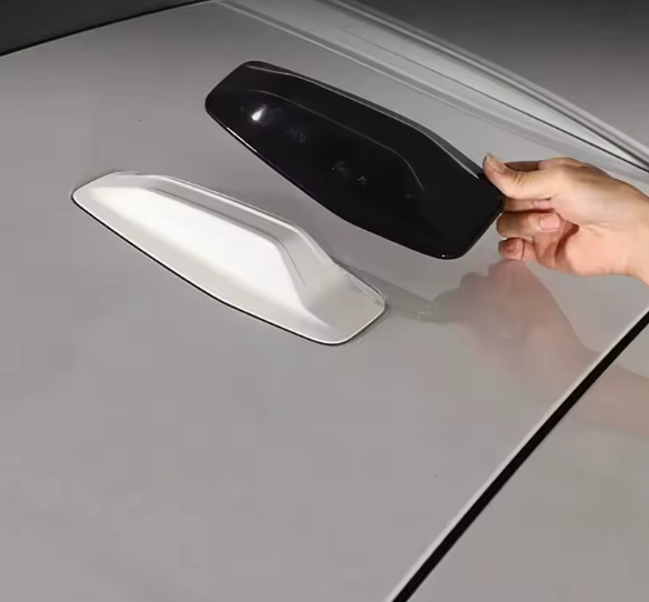 Gloss Black Flat Shark Fin Cover