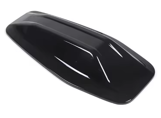 Gloss Black Flat Shark Fin Cover
