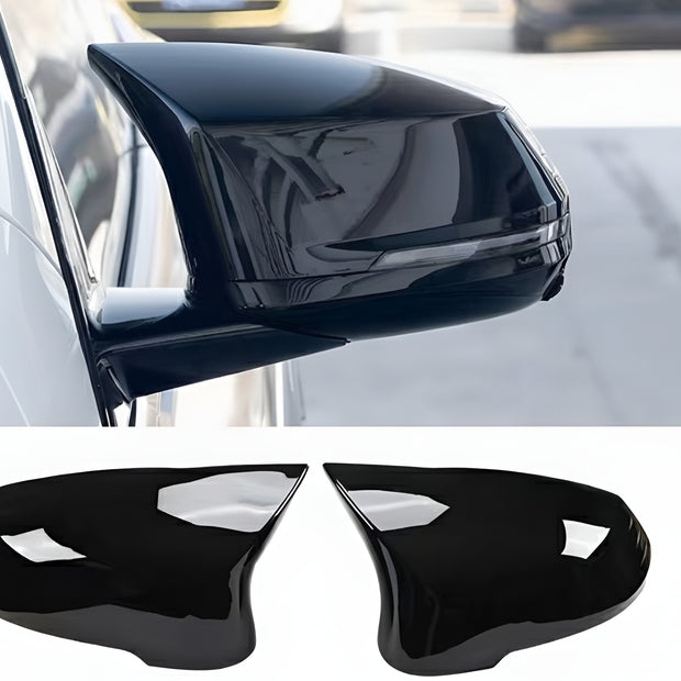 Gloss Black M-Style Mirror Covers for BMW X1/X2 (U11/U10)