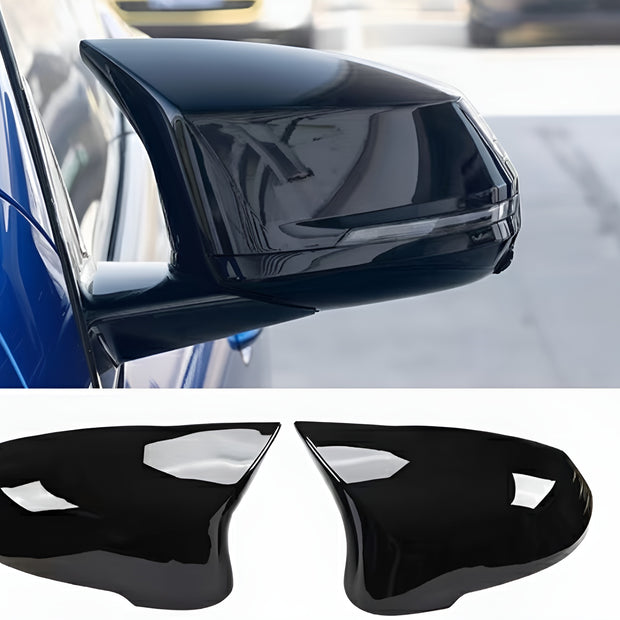 Gloss Black M-Style Mirror Covers for BMW X1/X2 (U11/U10)