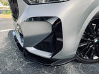 Gloss Black Front Lip Kit – BMW X1 U11 M Sport 2023+